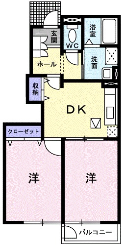ハーモニーヒルの間取り