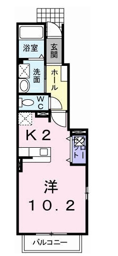 フルハウスⅠの間取り