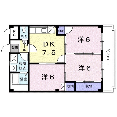 エステート光の間取り