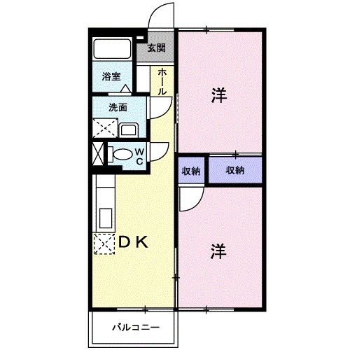 ニューエルディム宮島の間取り