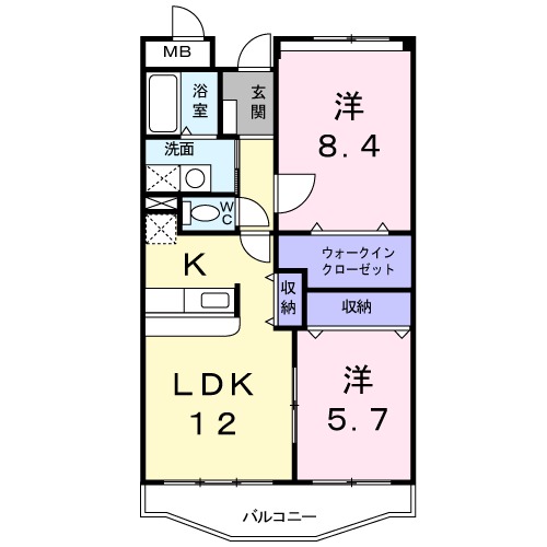レッドリバーズの間取り