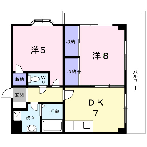 パ-クフジ小泉の間取り