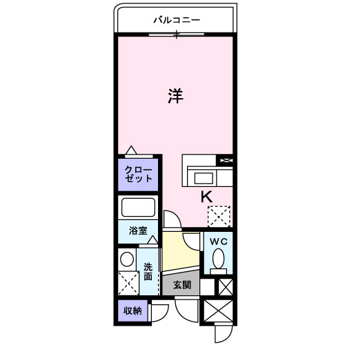 ユノディエールの間取り
