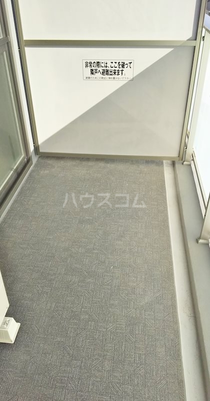 12/25 バルコニー