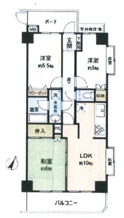 ガーデンヒルズ武蔵藤沢の間取り