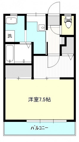 シティーホームズMの間取り