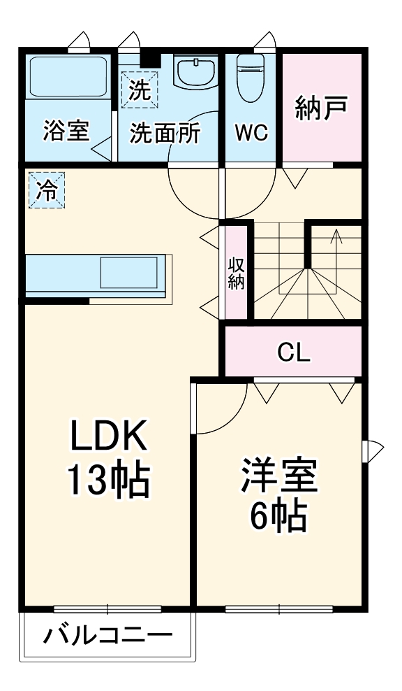 モン・サン・ミシェルの間取り