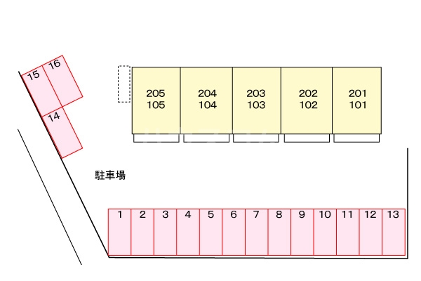 15/26 駐車場
