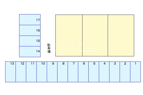 2/7 駐車場