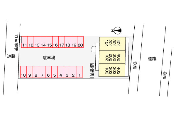 15/21 駐車場