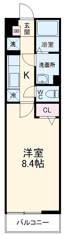 リブリ・EmergenceⅡの間取り
