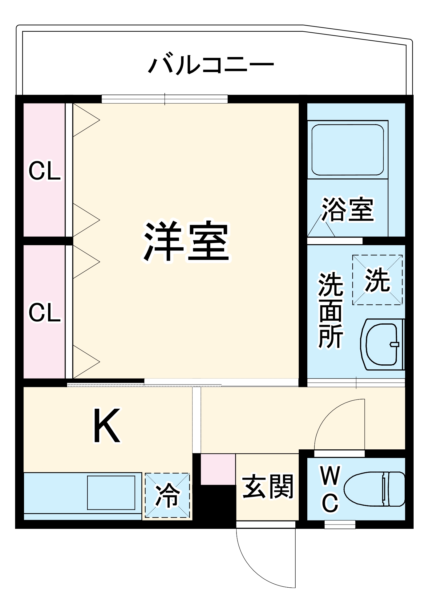 はぐくみ船橋の間取り