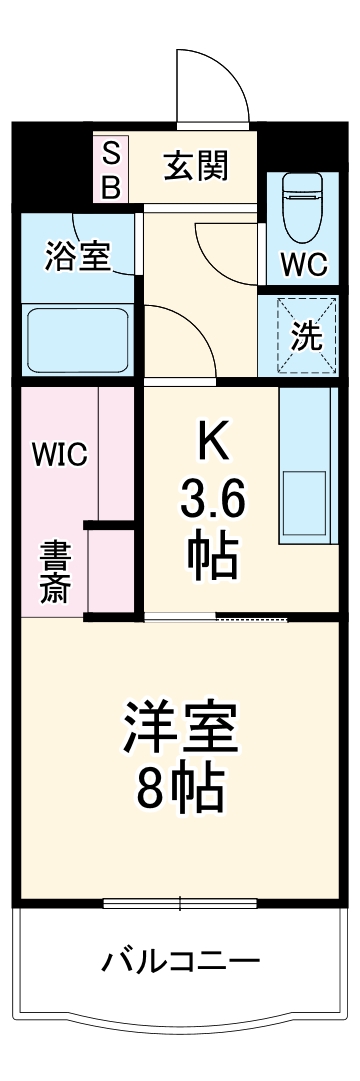 あぷと長坂の間取り