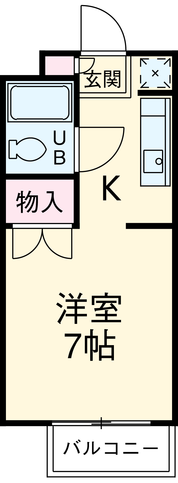 サンアベニュー富塚Ⅱの間取り