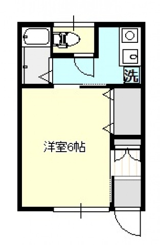 鈴木コーポの間取り