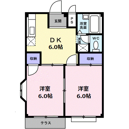 豊栄ハイムの間取り