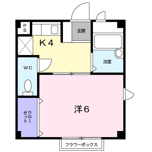 エバーグリーン森の間取り