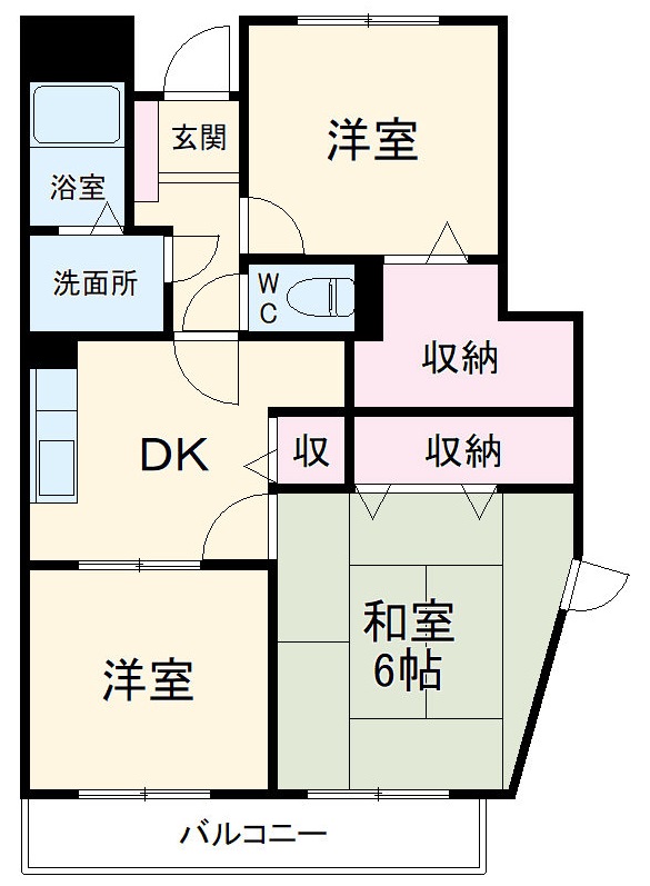 フェリシア則武の間取り