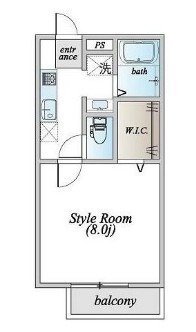 ルミエールⅡの間取り