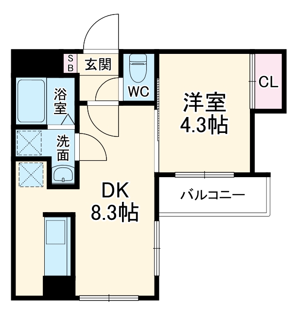 RIKAON船橋湊町の間取り