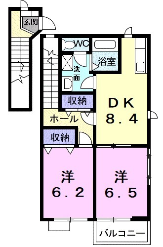 グーテンベルクの間取り