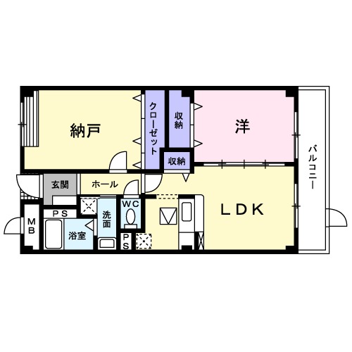 ソレアードの間取り