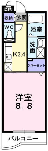 ルーブル・ベルの間取り