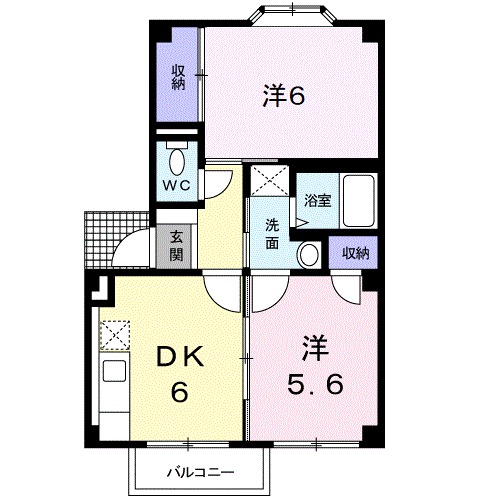 エステートKOIKEの間取り