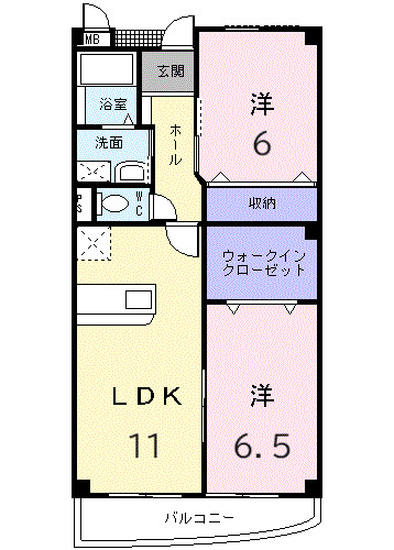 グラン コートの間取り