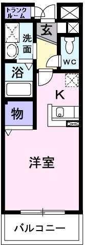 グランデ瑞穂の間取り