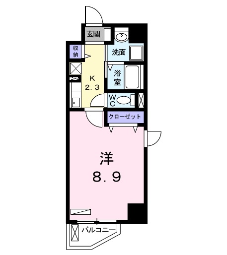 ストーンブリッジ名駅の間取り