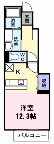 パークサイド二番の間取り