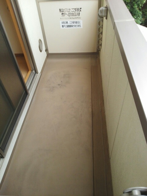 11/20 バルコニー