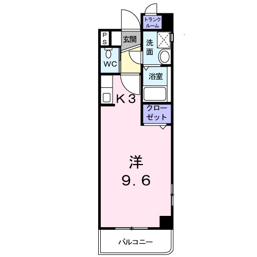 プロフィット牧志の間取り