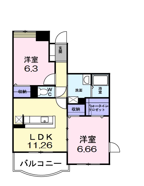 ブローテの間取り