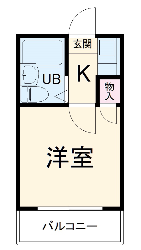 ユトリロ末広通の間取り