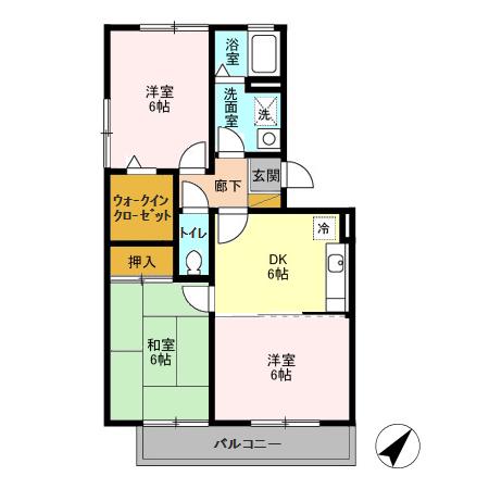 プランドールの間取り