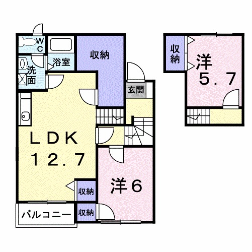 デイブレイク・Tの間取り