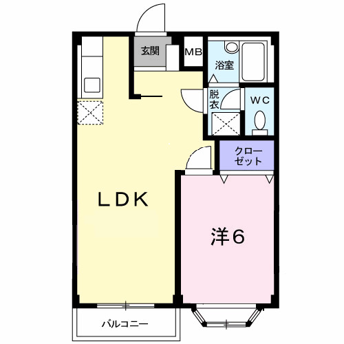 エクセルハイツの間取り