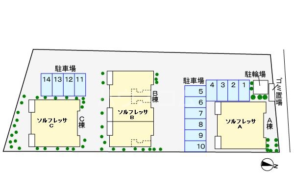 4/6 駐車場