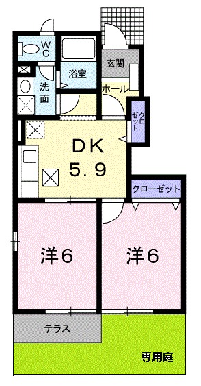 アルカンシェルの間取り