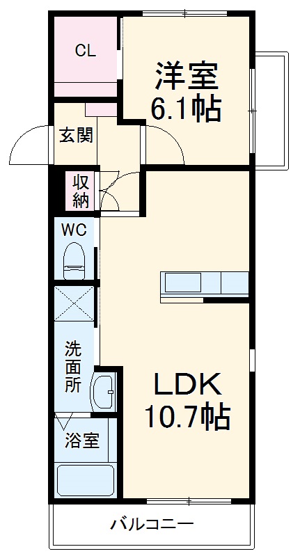 SEI SHELLⅡの間取り