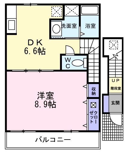 サン　スクエアの間取り