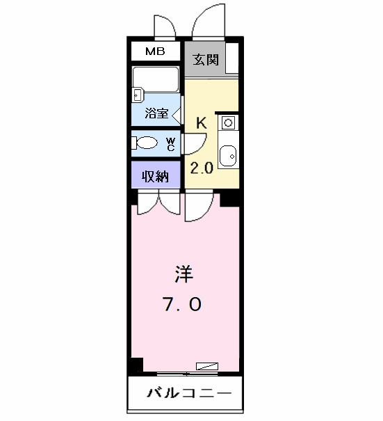 パイン・パークの間取り