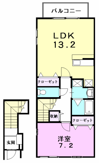 ファミールの間取り