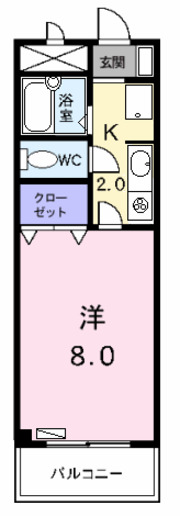 メゾン・ラスターの間取り