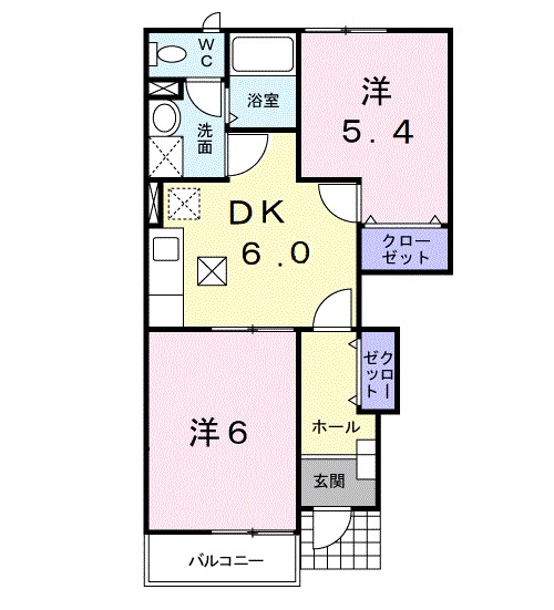 ハートフルの間取り