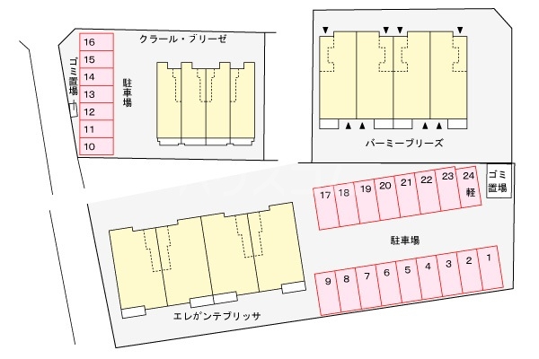 16/26 駐車場