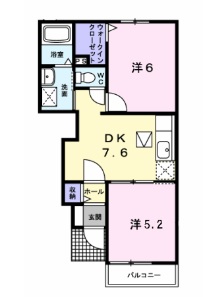 サンシャインⅤの間取り