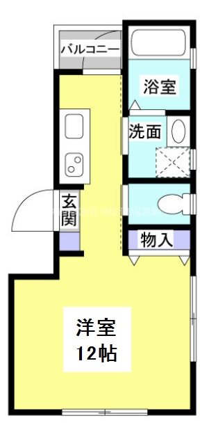 ISORA一番館の間取り